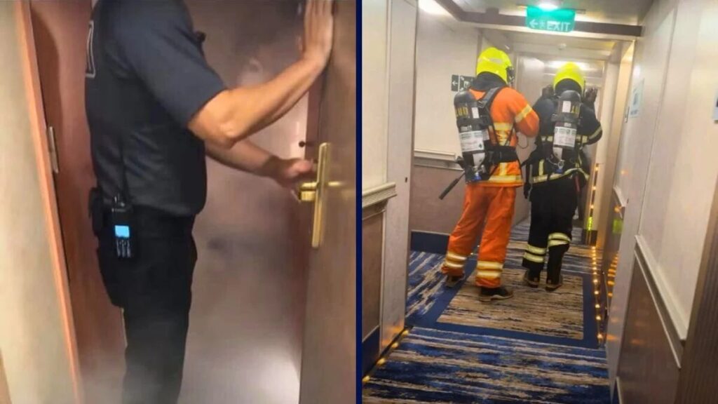 Carnival Glory Cabin Fire (Photo Credit: Tatianna Chuitian)