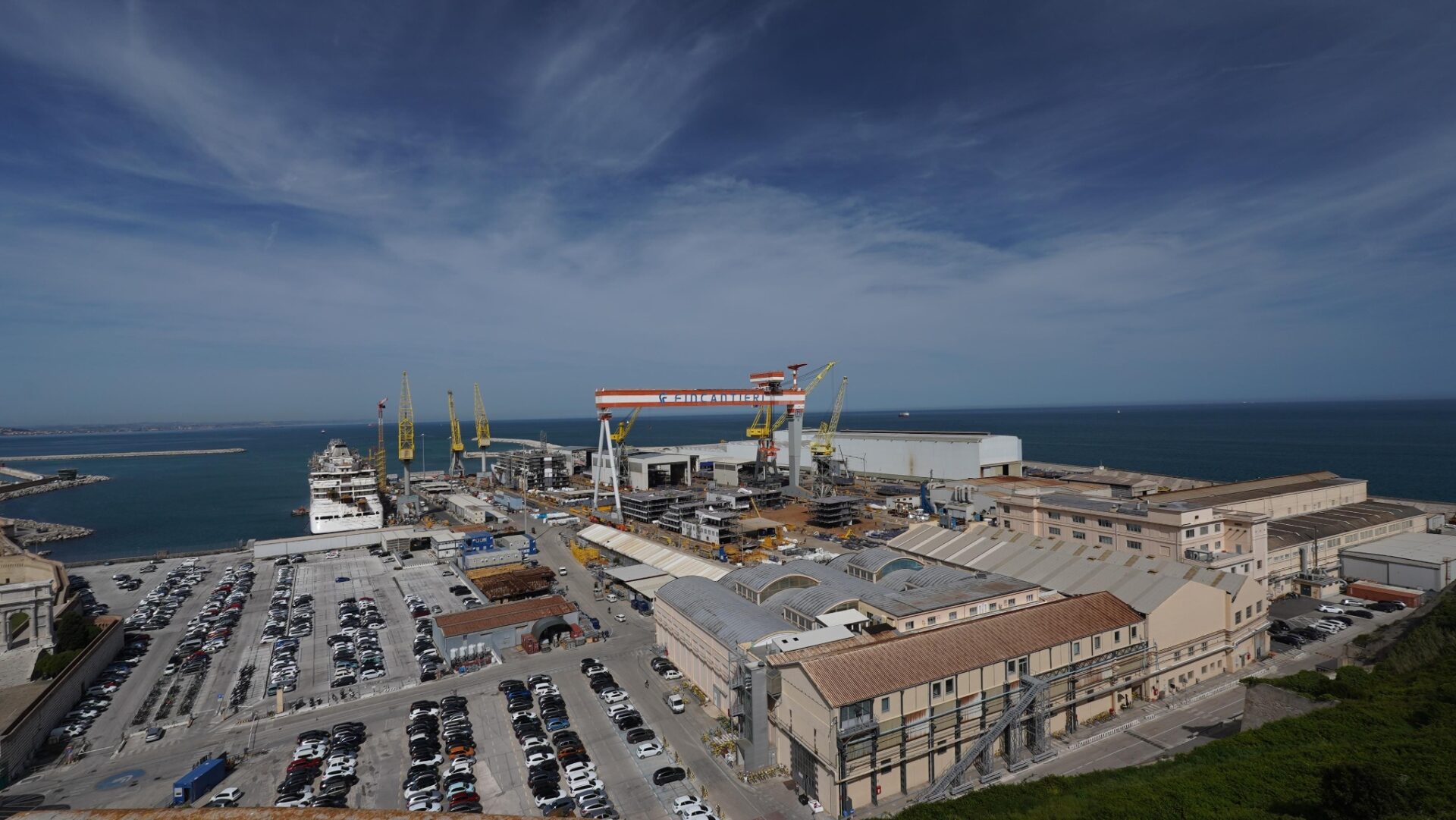 Fincantieri shipyard Ancona