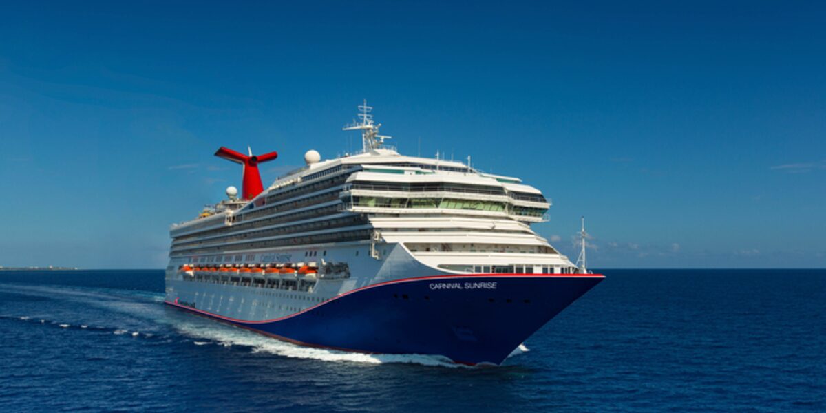 carnival sunrise cruise ship